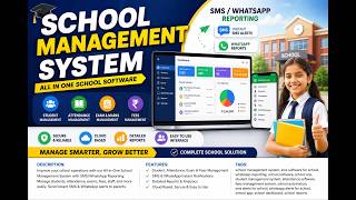 AI School Management System | SMS & WhatsApp Reporting Software for Schools screenshot 1