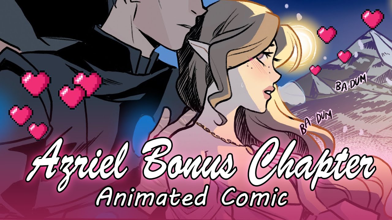 Azriel Bonus Chapter - ANIMATED COMIC - ACOTAR - YouTube