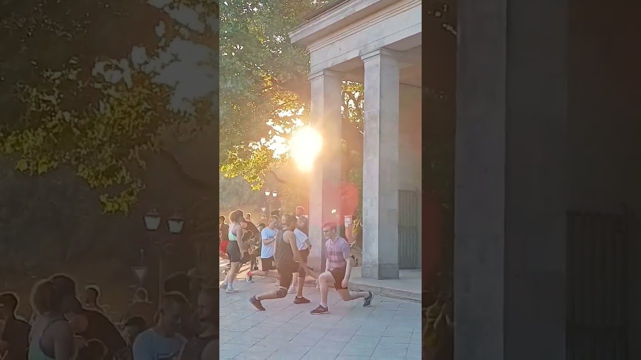 Exercise around at Berlin 