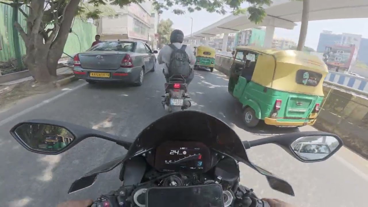 05Mar2026 - BMW S1K Bangalore Biker - Daily Ride - Home To Office