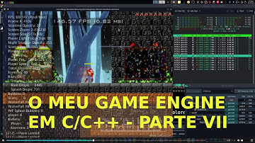 O Meu Game Engine em C++ - Parte VII - Debug/Multi-Threading/Optimizações/Memória/Etc - 2025-03-24
