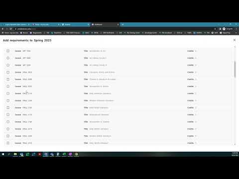 Using Degree Works at Nashville State Community College