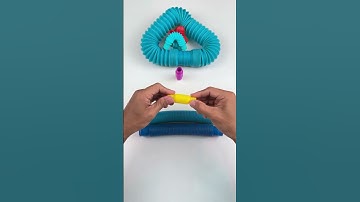 Change Color Crunchy POP-ASMR Sound #diy #insideout #satisfyingvideos #relaxing #creative #oddasmr