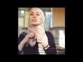 cara memakai hijab paris segi empat wanita muslim eropa cantik sekali