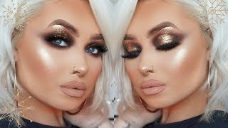 ULTIMATE Bronze + Gold Spotlight Smokey Eye | Makeup Tutorial