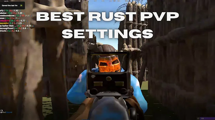 best rust pvp settings (for starters)