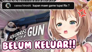 Game-nya belum rilis, Risu udah DITAGIH buat main aja... #hololiveclips