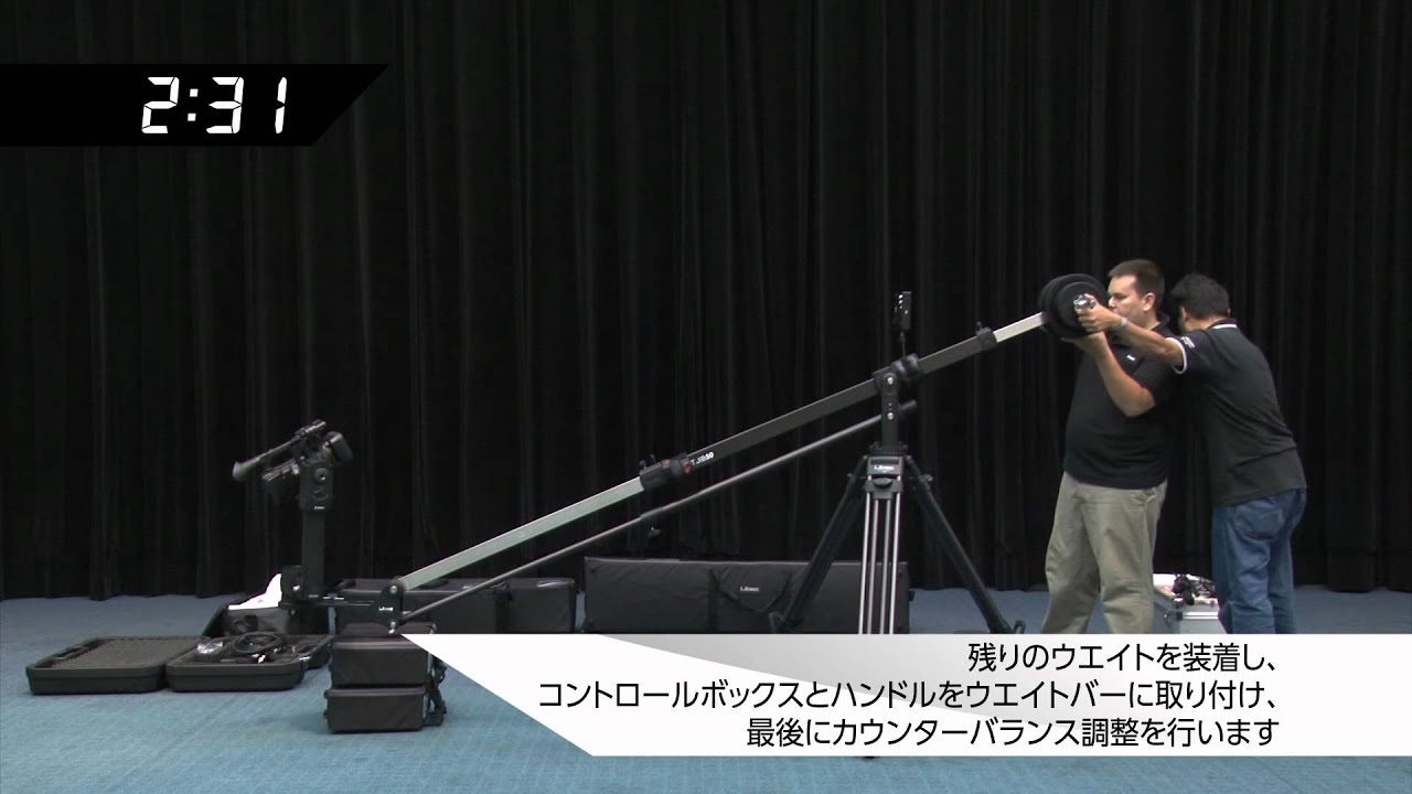 Libec SWIFT JB 50KIT付属品多数 Libec SWIFT JIB50 KIT｜撮影機材レンタルからEDIT・MA作業まで24時間