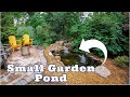 Small GARDEN POND with WATERFALL | Tranquility Pond