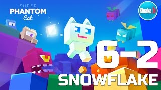 Super Phantom Cat - Level 6-2 Snowflake Walkthrough 3 Stars