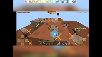 crafting and building one block survival gameplay part-1