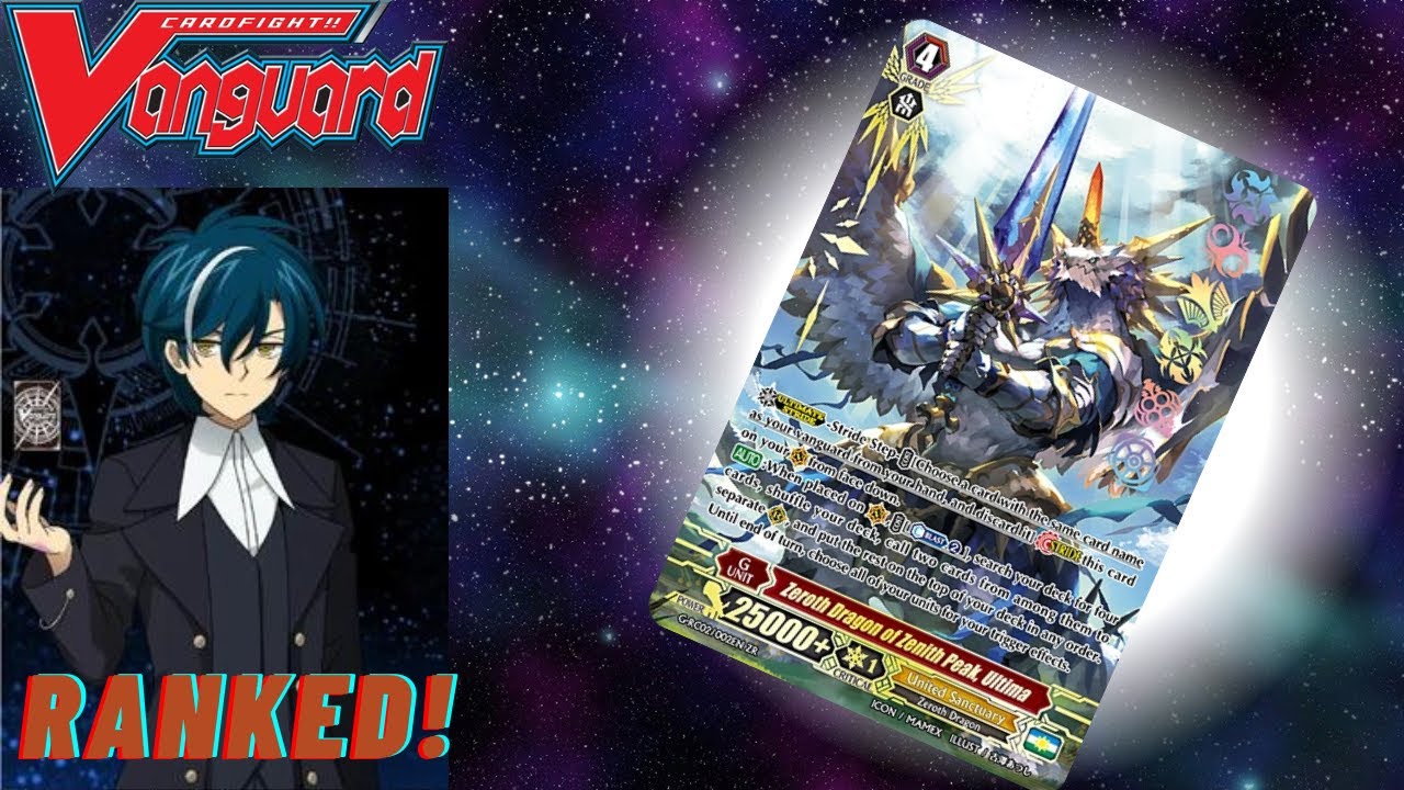 ALL ZEROTH DRAGONS RANKED (Premium) Ultimate stride | Cardfight ...