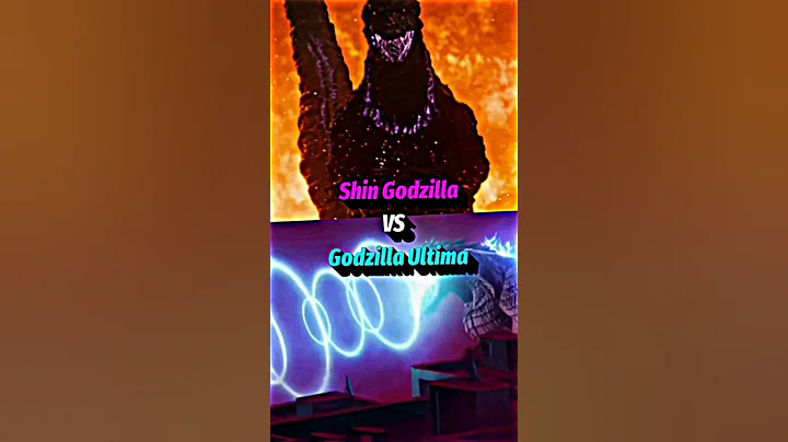 Shin Godzilla vs Godzilla Ultima #shorts #youtubeshorts #godzilla