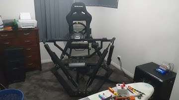 DIY 6dof Simulator first movement. AMC-AASD15A