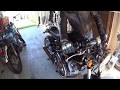 Yamaha xv750 virago cafe racer going for a quick spin