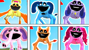 ALL NEW FROWNING SMILING CRITTERS EVOLUTION POPPY PLAYTIME CHAPTER 3 In Garry