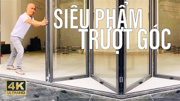 CỬA NHÔM XẾP TRƯỢT 10 CÁNH GẤP I #SOHOFOLDING