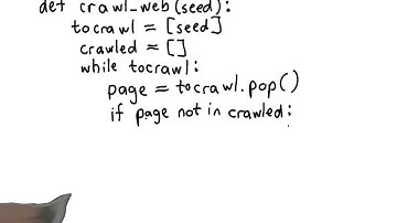 Crawl If Solution - Intro to Computer Science