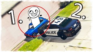 ТРОЛЛИНГ КОПОВ В GTA ONLINE!!! (КОШКИ МЫШКИ)