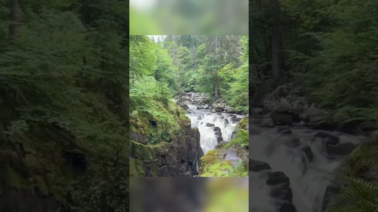 This Beautiful Waterfalls - The Hermitage Dankeld Scotland 