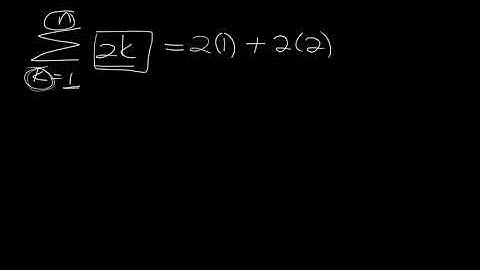 Mathematical Induction  - Sigma Sign
