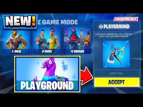 Video: Fortnite Playgroundi Väljalaskekuupäev - Millal See Naaseb Ja Kuidas LTM-režiim Töötab