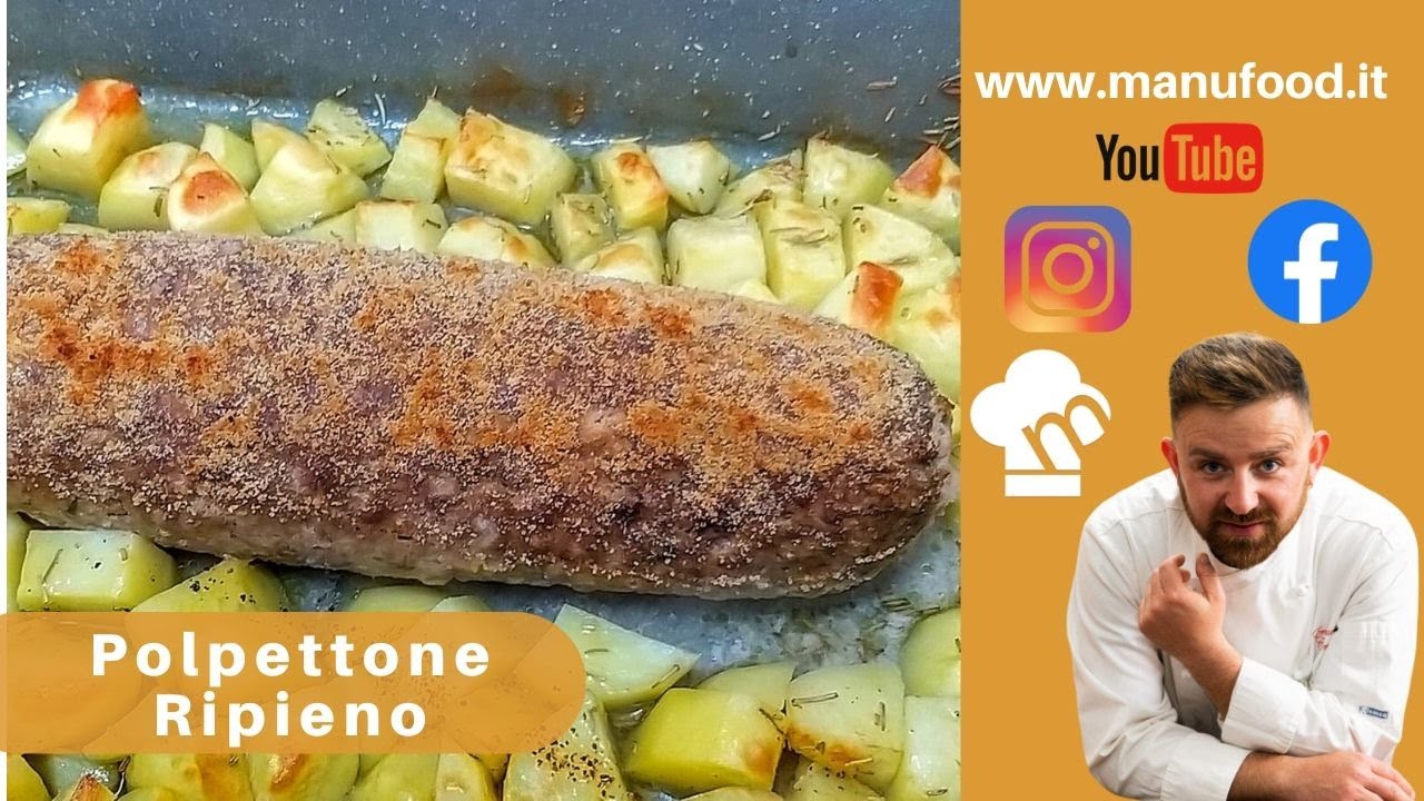 Stuffed Meatloaf with Potatoes