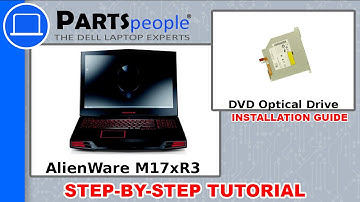 Dell AlienWare M17xR3 DVD Optical Drive Replacement Video Tutorial