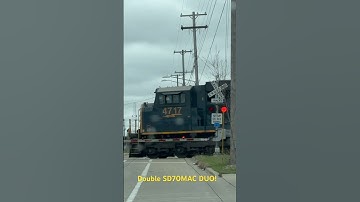 Fresh CSX 4717 SD70MAC with a Crisp K5LA Horn on L303-15 | Train Meet in FULL Video | 04/15/25