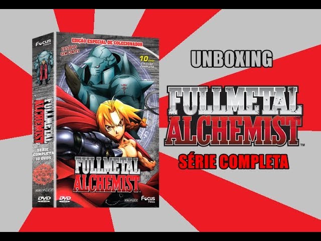 Dvds Full Metal Alchemist Brotherhood Série Completa Dublada