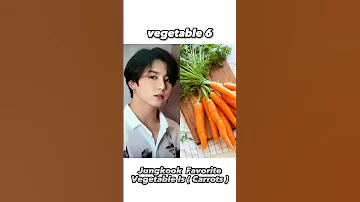 BTS Members Favorite Vegetable Of All Time #shorts #bts