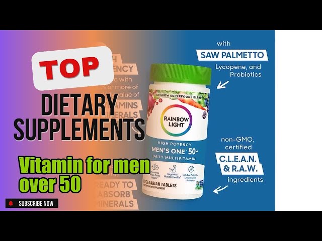 Top 10 Dietary Supplements about Vitamin for men over 50 Popular of NOW