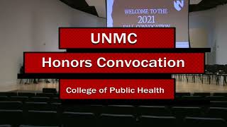2021 Fall College of Public Health Convocation