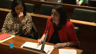 Intervención Elsa Pérez. Retorno de asturianos menores residentes o nacidos en el exterior. 5-3-2019