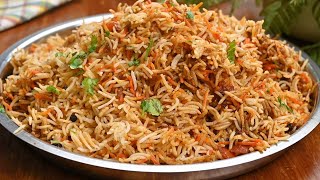 طبخ رز بسمتي لذيذ وسهل بطريقة مطاعم حضرموت الشهيرة 😋Cooking Hadramout Restaurants basmati rice