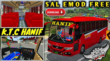Download KTC HANIF FUSO & HINO SALE💲 MOD For BUS SIMULATOR INDONESIA || Ktc hanif paid mod Free link