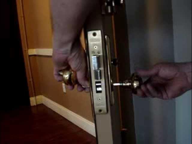 How to install the 40-214 Security Door Lever Mortise Lock Set