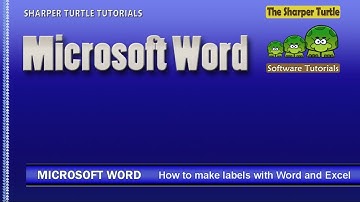 Microsoft Word - How to create mailing labels with Word and Excel