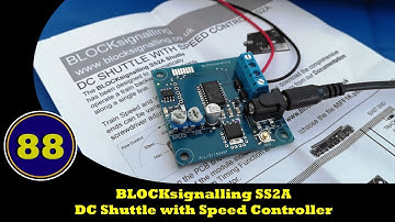 Model Railway Shuttle System - BLOCKsignalling - SS2A DC Shuttle System with Speed Controller