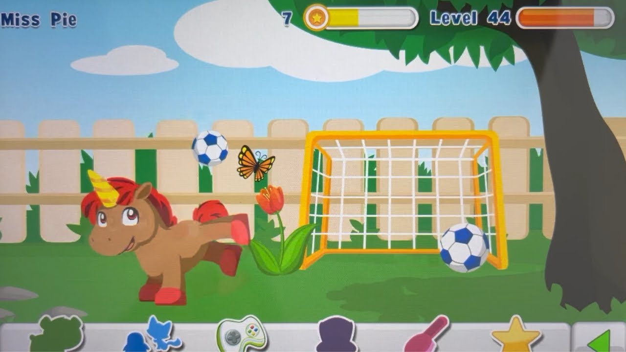 Unicorn and Monkey's Playtime in the Yard 🦄 🐒 🌷 | Pet Pad Party  Video