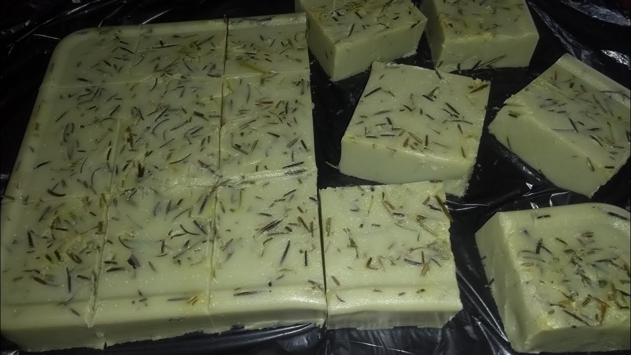 Sabão de babosa e alecrim super hidratante