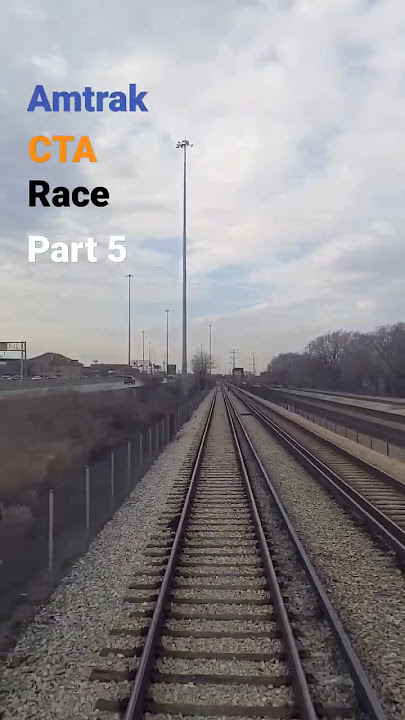 Amtrak CTA Race P5 #chicago #amtrak #cta