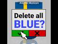 Removing BLUE from flags #history #edit #countryballs#flag#shorts