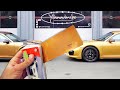 We tried to COLOUR MATCH a Porsche Gold WRAP to a Porsche Gold PAINT!