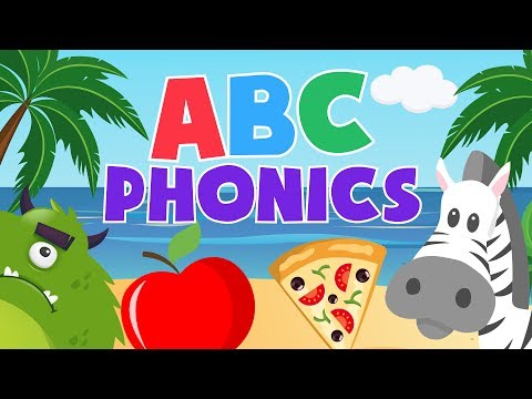 ABC Phonics Summertime FUN SURPRISE EGGS Alphabet Letter Sounds 
