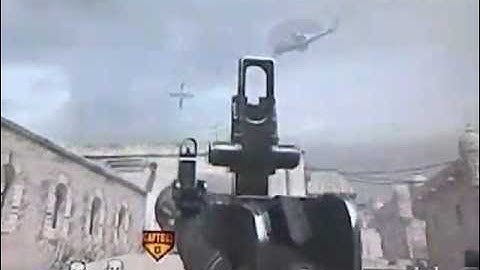 Shot down UAV with RPG