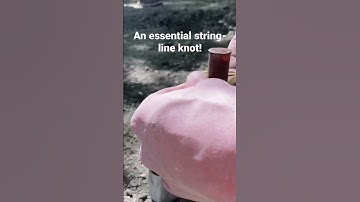 You HAVE TO learn this string line knot! #hardscape #shorts #landscape
