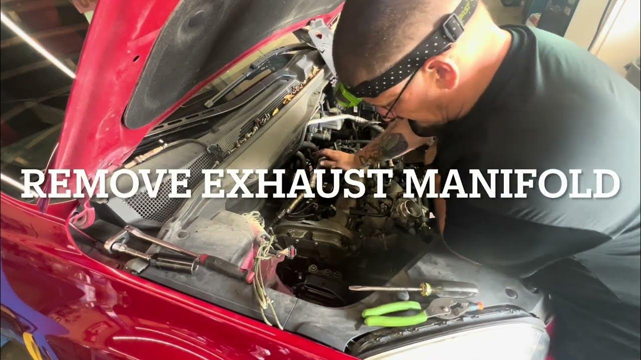 2014 Chevy equinox 2.4 L ECO TEC engine removal out the top - YouTube