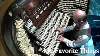 Organist Monte Maxwell plays selections from &quot;The Sound of Music&quot; on the Midmer-Losh organ