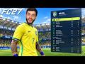 FUI CONVOCADO PRA SELEÇÃO BRASILEIRA NO MODO CARREIRA DO FC 27!